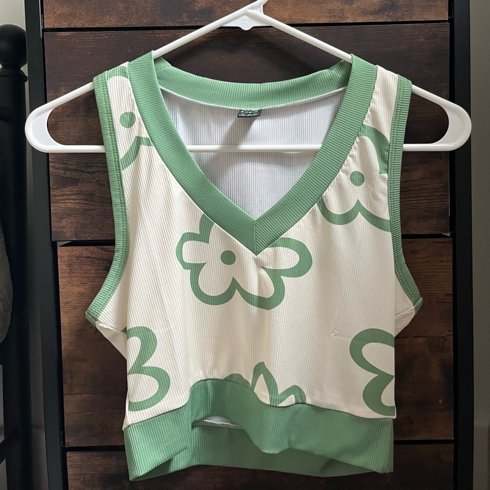 Flower tank top